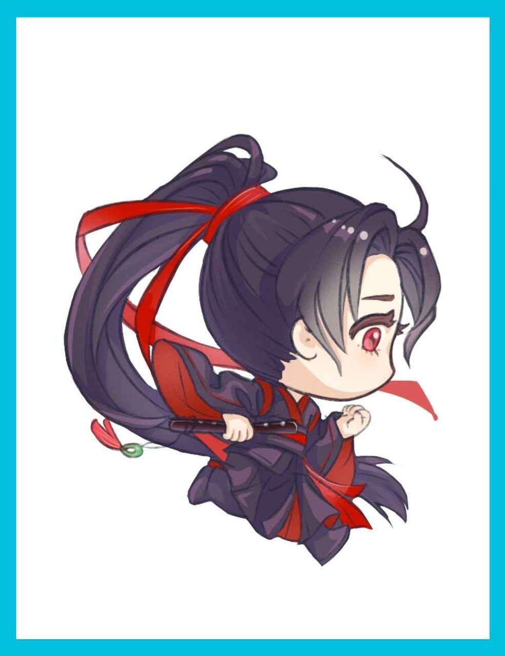 【魔道祖师】q版人物来了! 夷陵老祖魏无羡,不知处里蓝忘机!