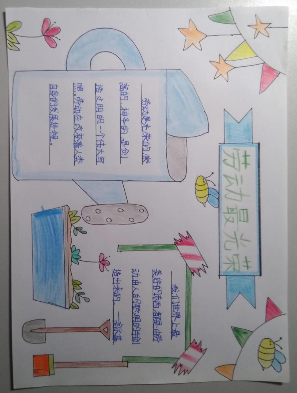 劳动最光荣的手抄报 劳动最光荣的手抄报