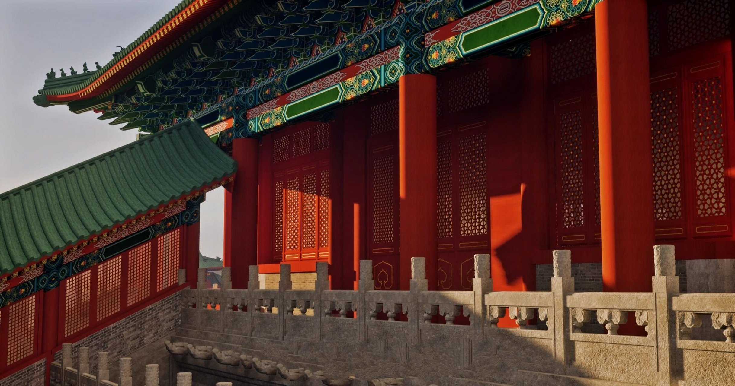 成都蜀王府承运殿精细化复原