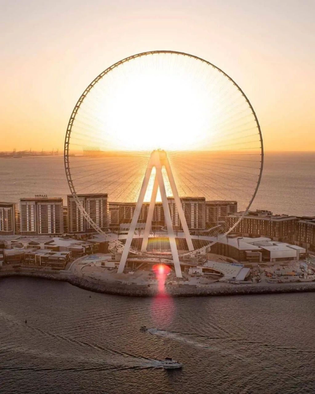 世界最大摩天轮"迪拜眼" 世界上最大最高的观景摩天轮"迪拜眼"于2021