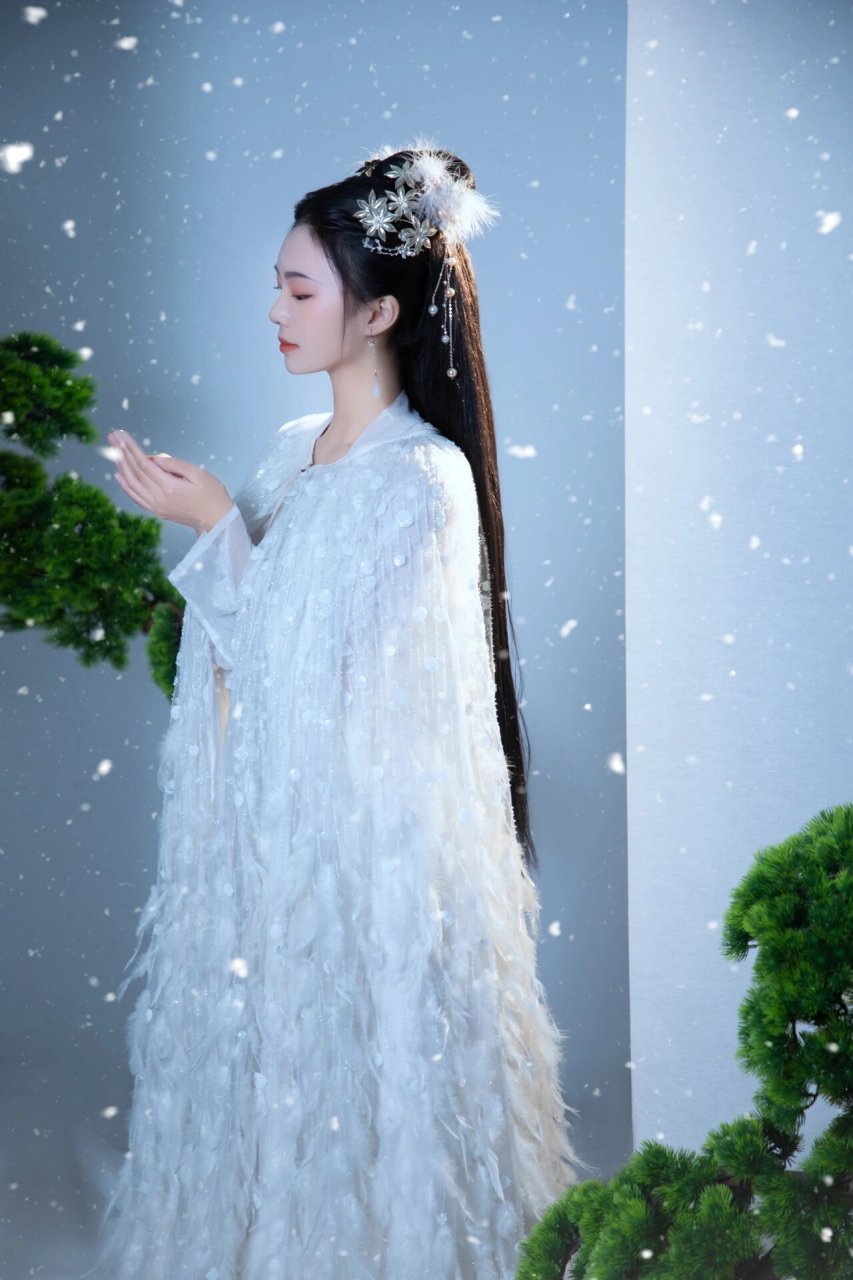 99%的仙女都在打卡唯美古风雪景写真78 9292风格:唯美|古风
