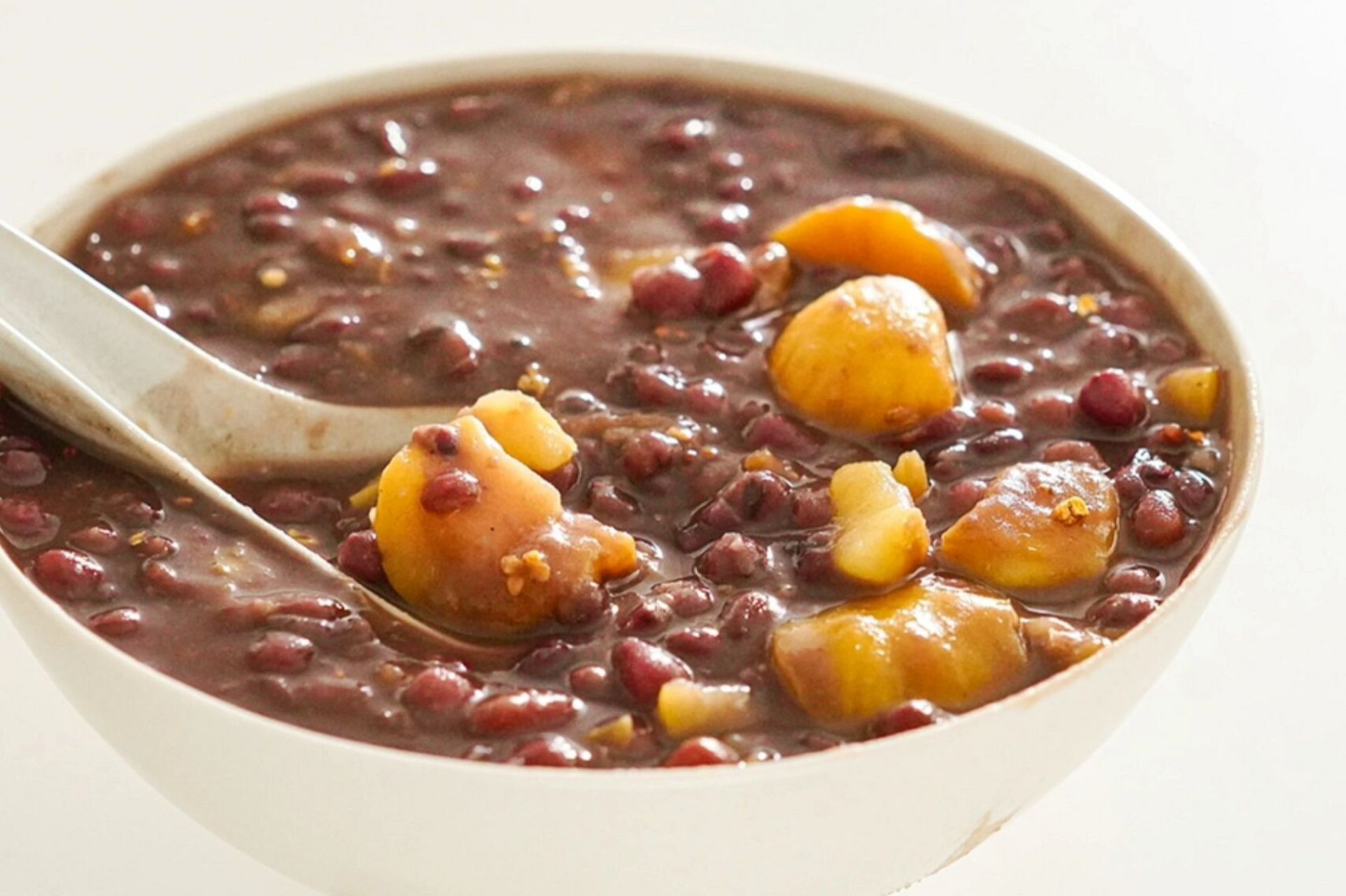 板栗红豆沙|秋天的第一碗糖水96温暖你的胃 吃了这么多年板栗和红豆