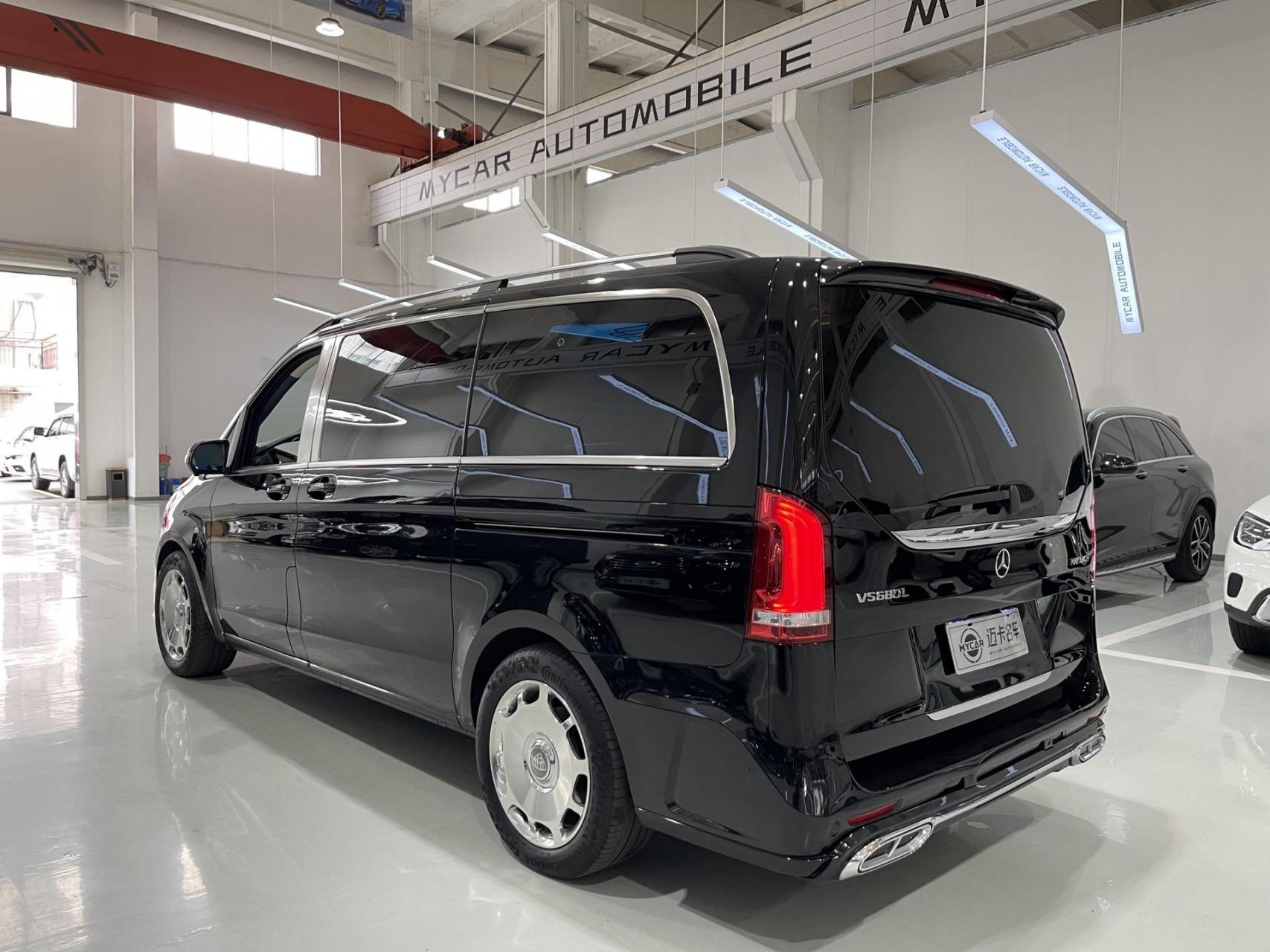 经典迈巴赫s680l套件,车顶行李架 车窗亮条八件套,迈巴赫大饼轮毂,360