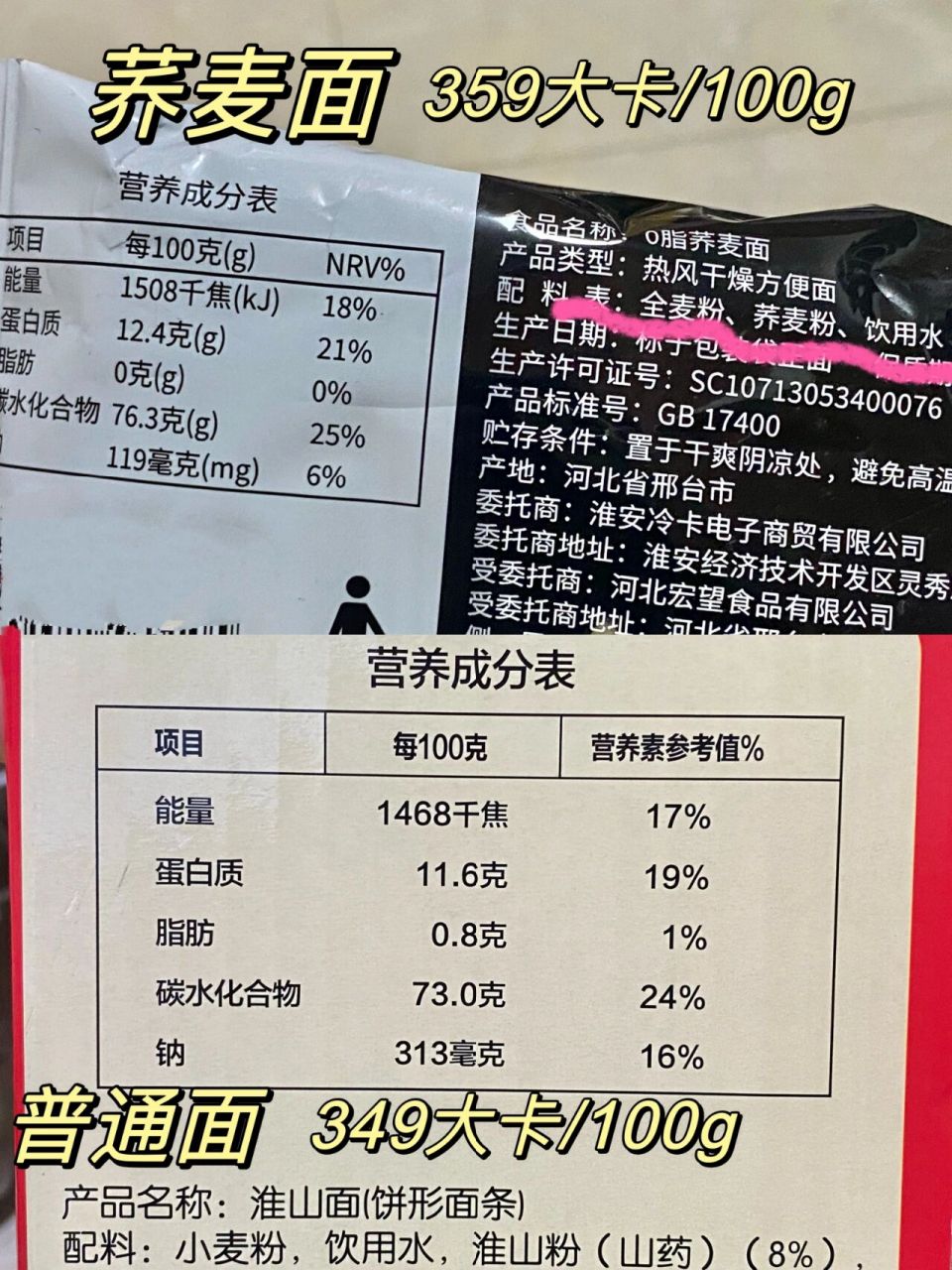 减脂冷知识:荞麦面和普通面热量差不多 晚饭 面条 鸡蛋 鸡胸肉片 生菜
