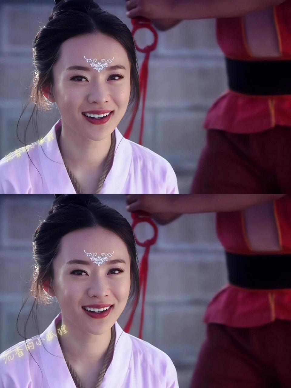 霍思燕每一款古装造型都有一种我见犹怜的感觉