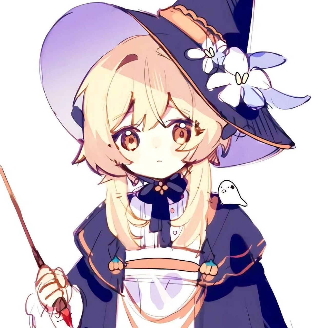 荧的绝美头像~爷真的好美! 画师:ssm