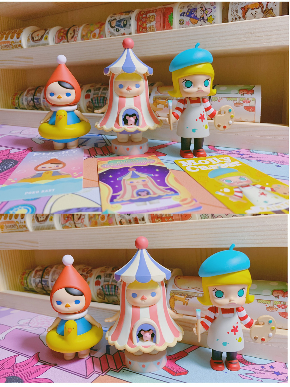 盲盒初体验98毕奇马戏团帐篷小丑的小猪猪 老阿姨第一次买盲盒,居然