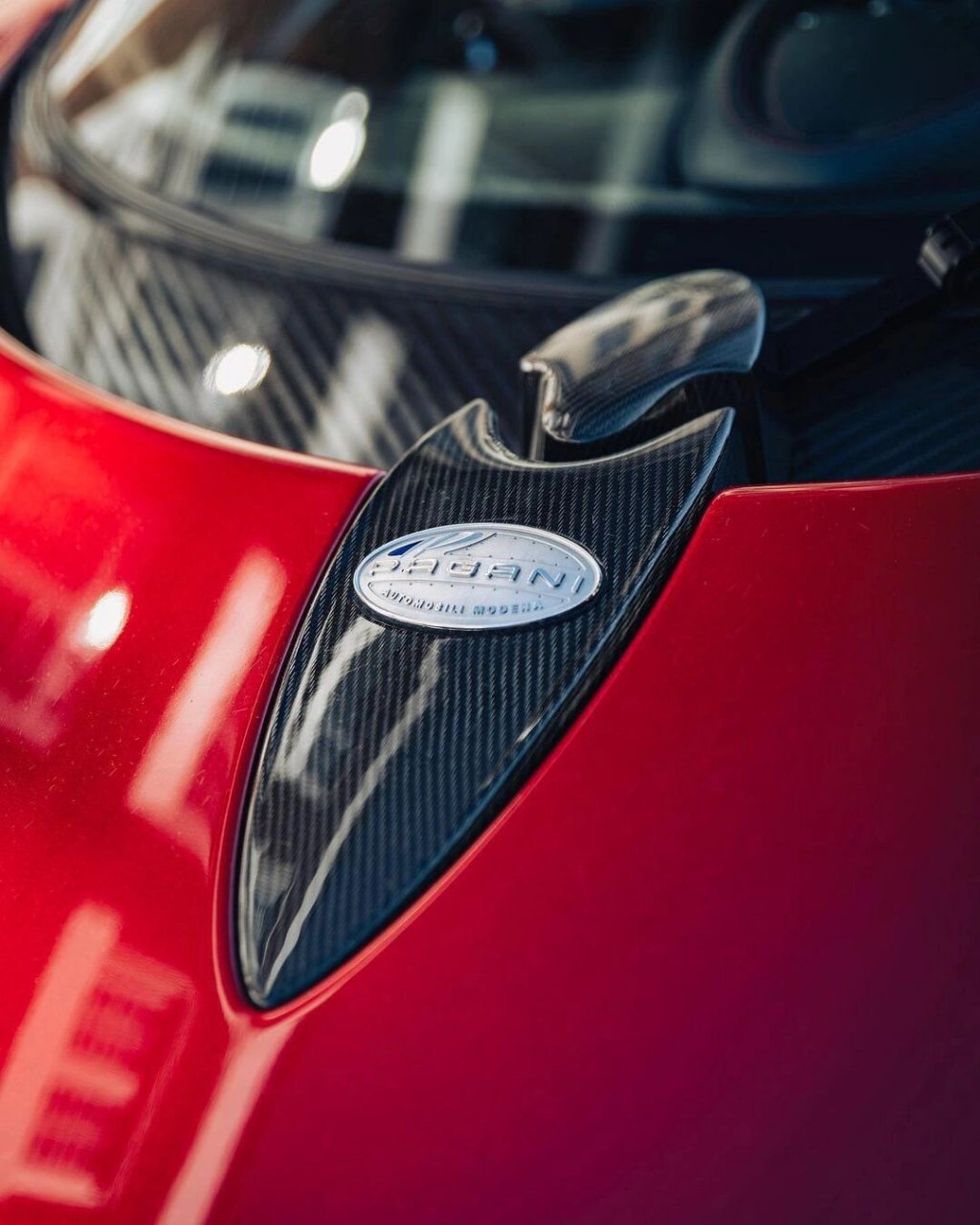 帕加尼 huayra 红色海鸥