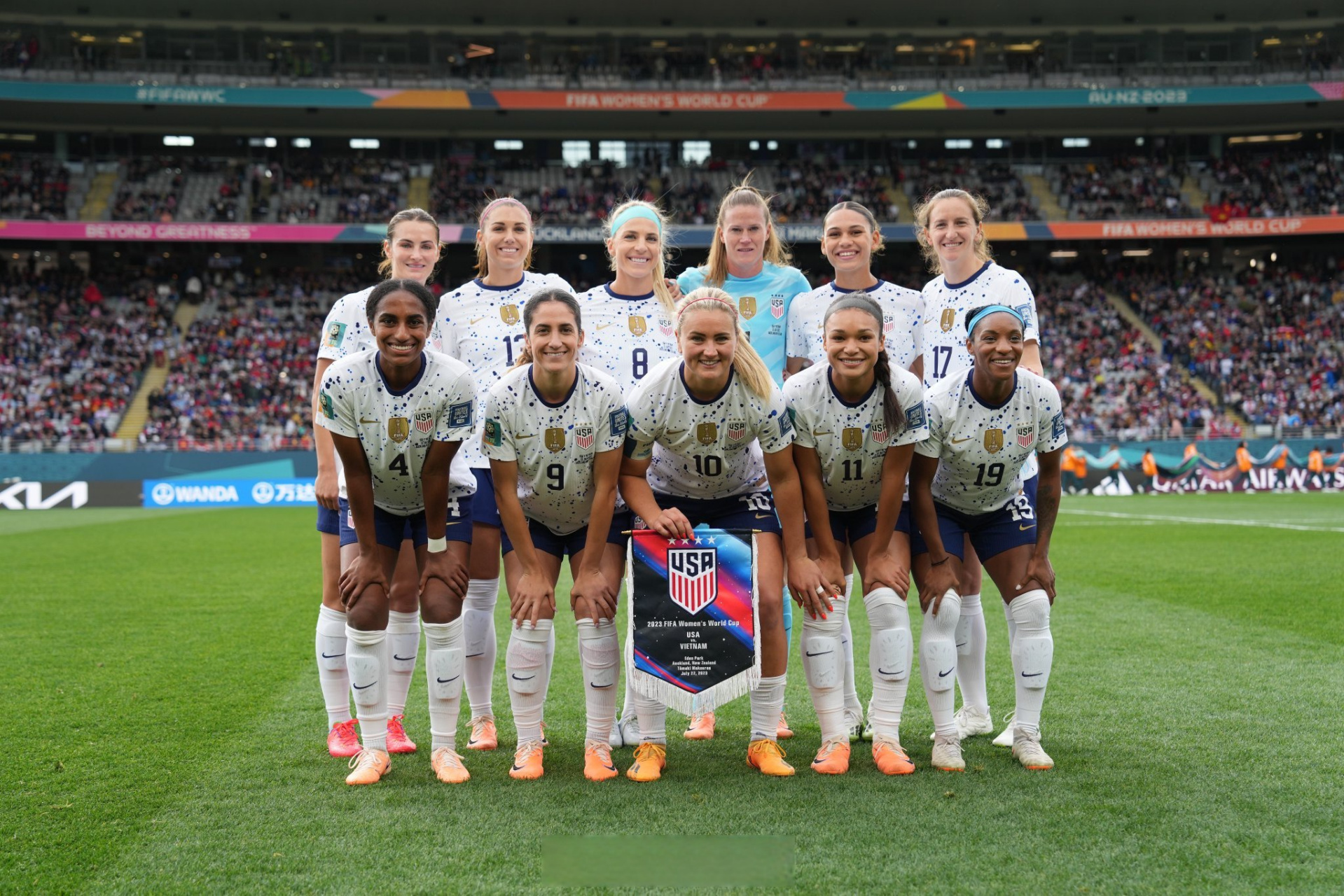 2023女足世界杯# 美国女足和越南女足之间首次交锋,美国女足在过去的