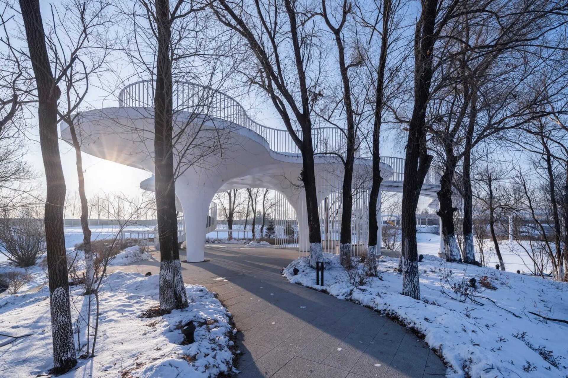 景观案例分享 | 哈尔滨云湖公园 今天分享一个北国的城市公园设计案例