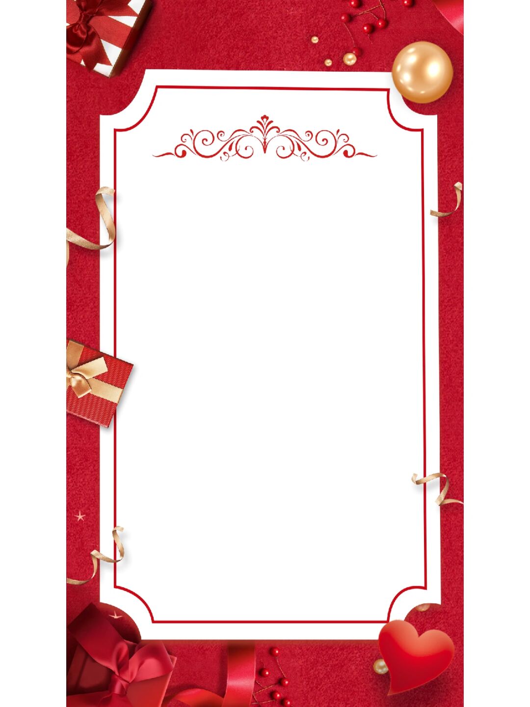 0 | 请柬/邀请函背景设计 请柬/邀请函海报模板来啦 红色喜庆海报背景