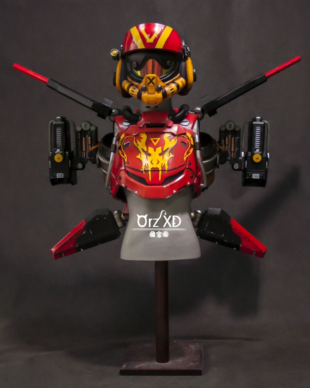 apex英雄瓦尔基里cosplay道具 细节爆炸的一套道具!太爱这种风格了