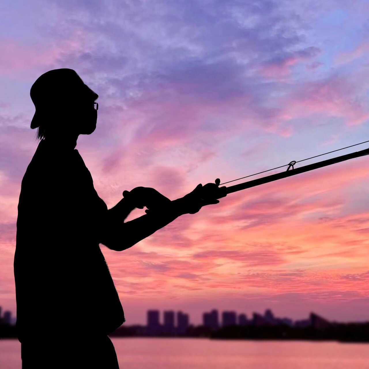 插画头像|钓鱼路亚头像男生 这个系列 算是最后一波了 后面还有需要的