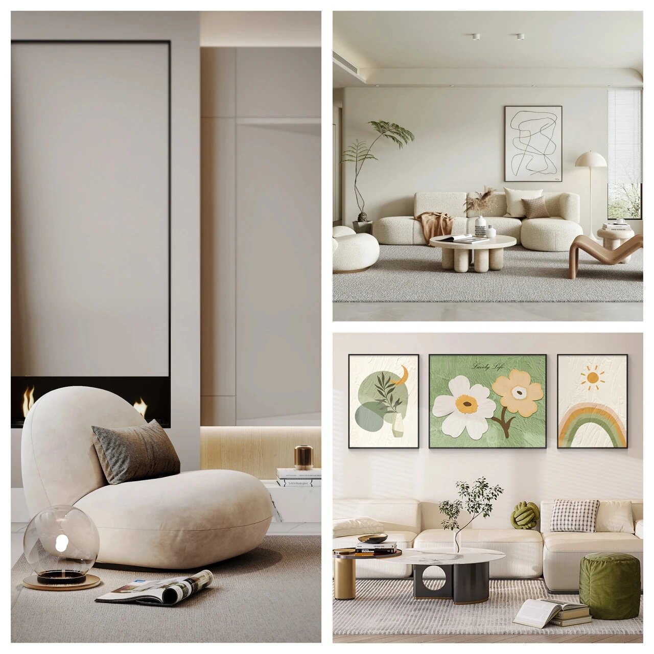 奶油风案例分享05德国艾仕软装