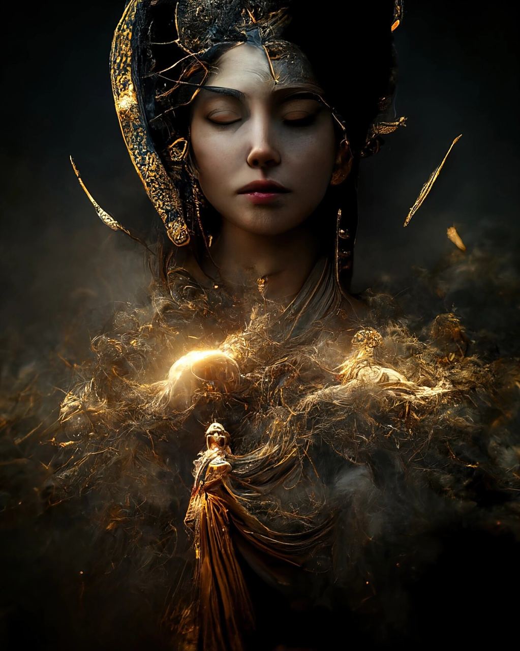 古希腊文献所述雅典娜是一位端庄貌美的年轻女神,她从人类诞生起就