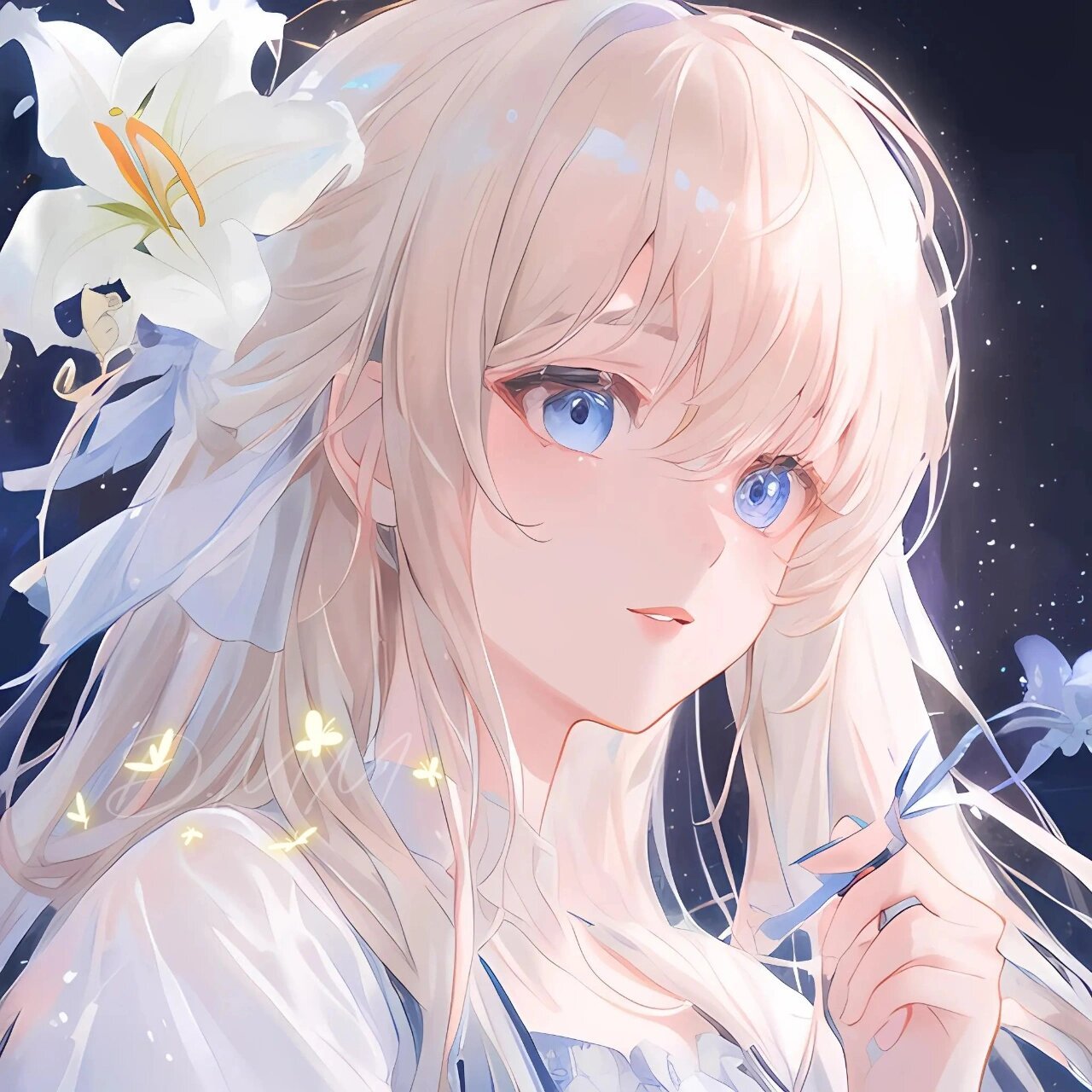 女生头像 | 珍藏很久的绝美动漫女头|闺蜜 由无界ai生成可以做闺蜜