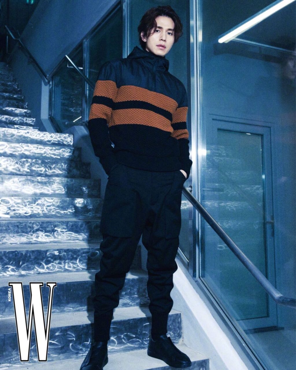 李栋旭   w korea 9月刊3732343138服饰画报 都市魅力型男