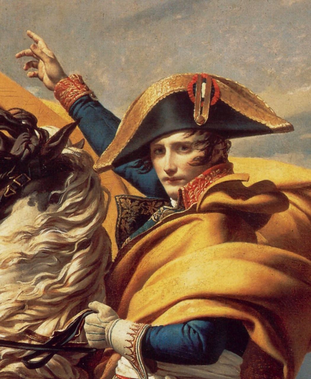 98 名画欣赏 《拿破仑翻越阿尔卑斯山》 作品名称:napoleon