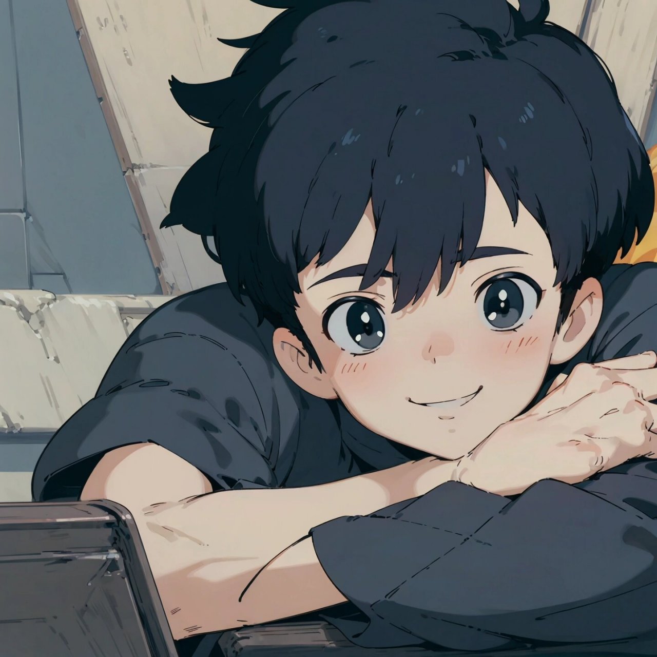 宫崎骏动漫男生头像|你曾是少年