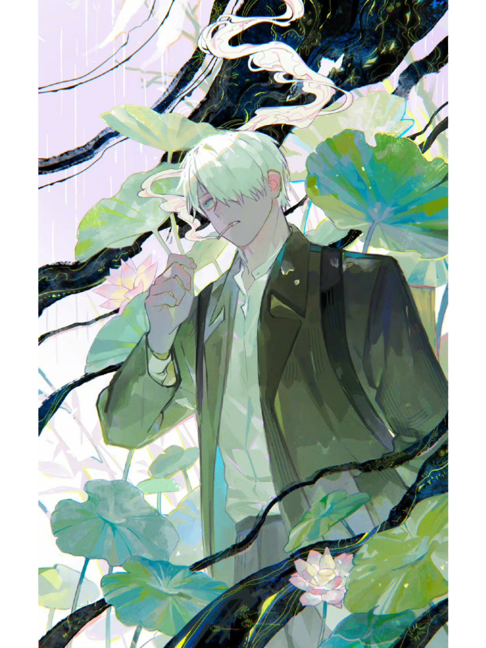 绝美 #动漫# #虫师# i:mong___120#动漫壁纸