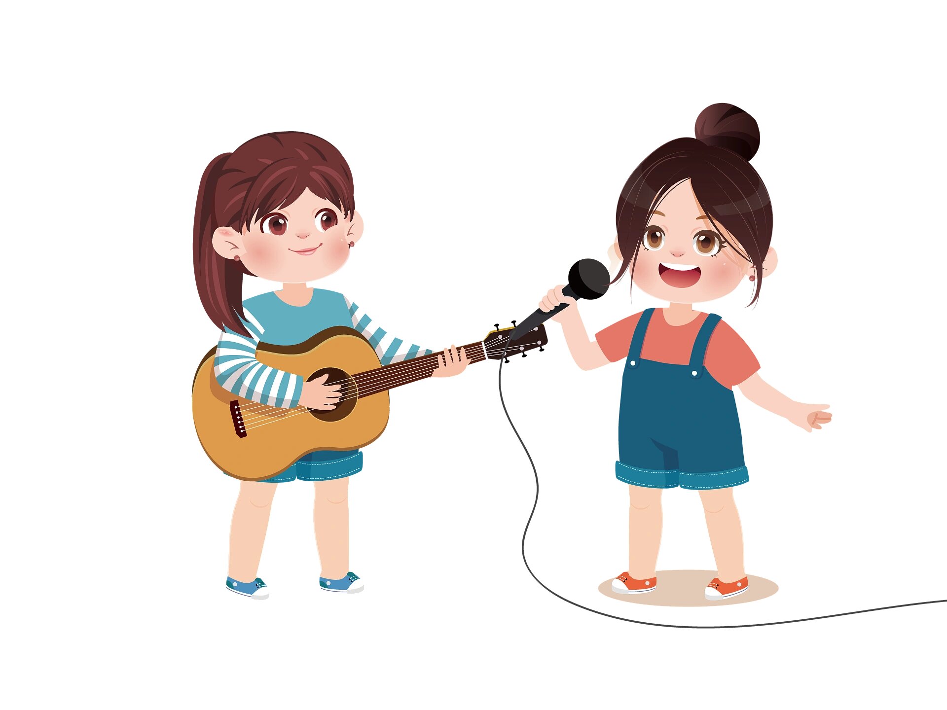 no.4 96唱歌的儿童|免扣素材