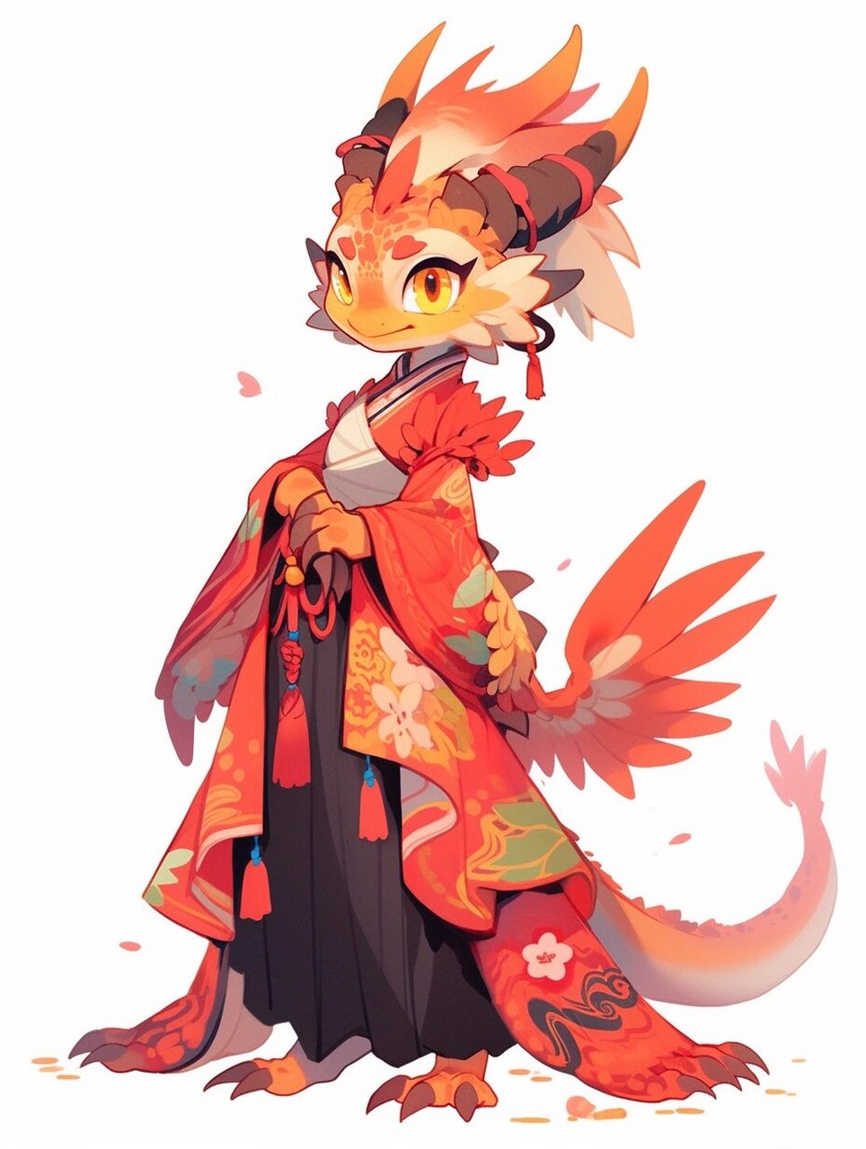 midjourney|福瑞控-龙