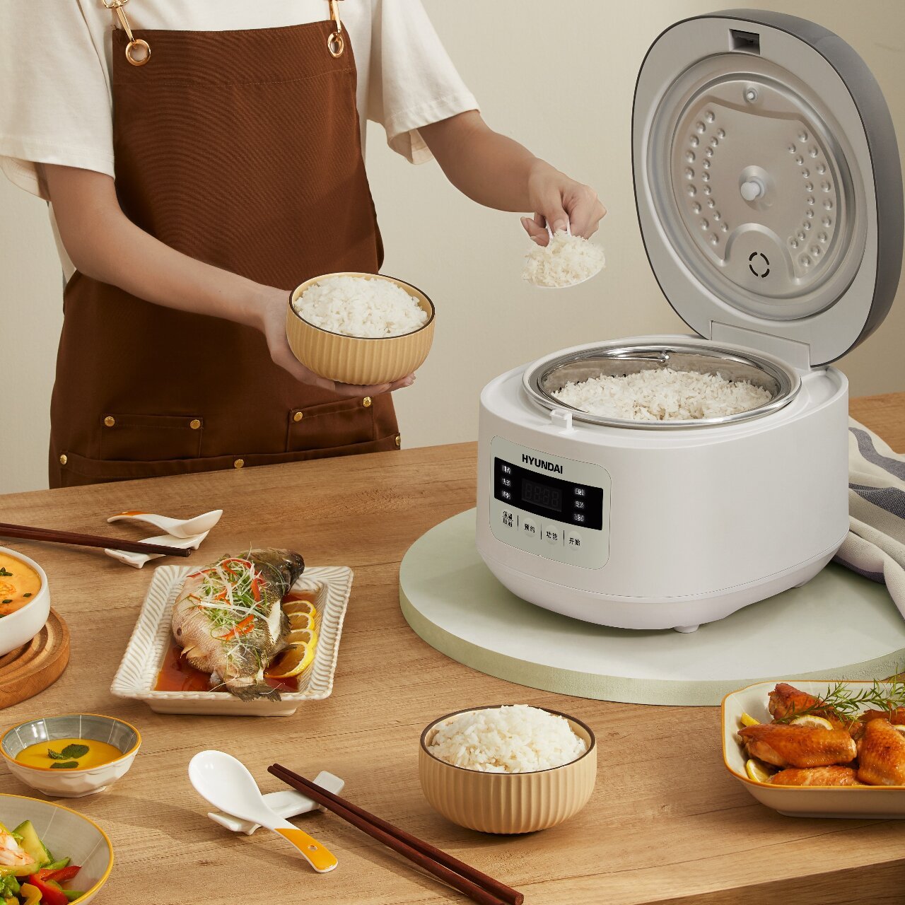 健康黑科技99韩国hyundai低糖电饭煲好吃 随着大家越来越注重饮食
