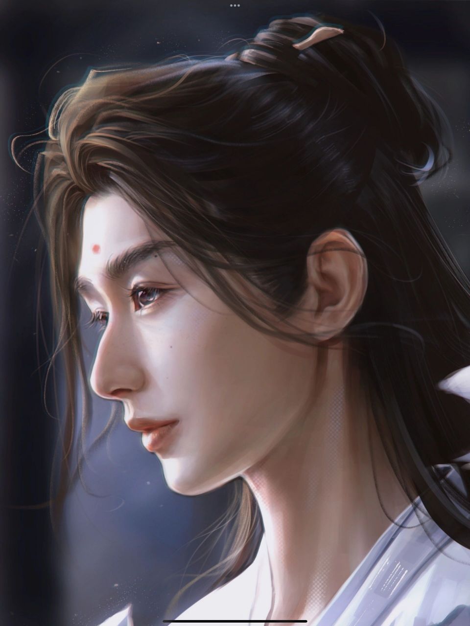 procreate厚涂成毅李相夷李莲花03头像 鲜衣怒马李相夷,休闲自在李