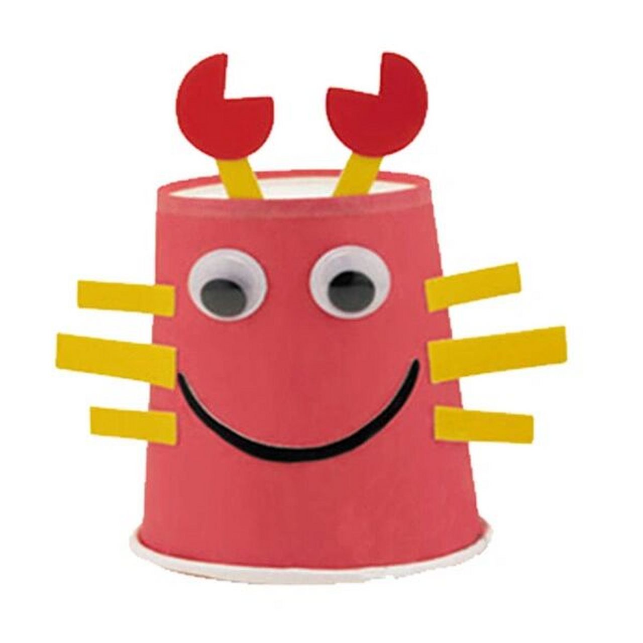 纸杯小动物🐰🐯🦀 幼儿园美工区素材😘