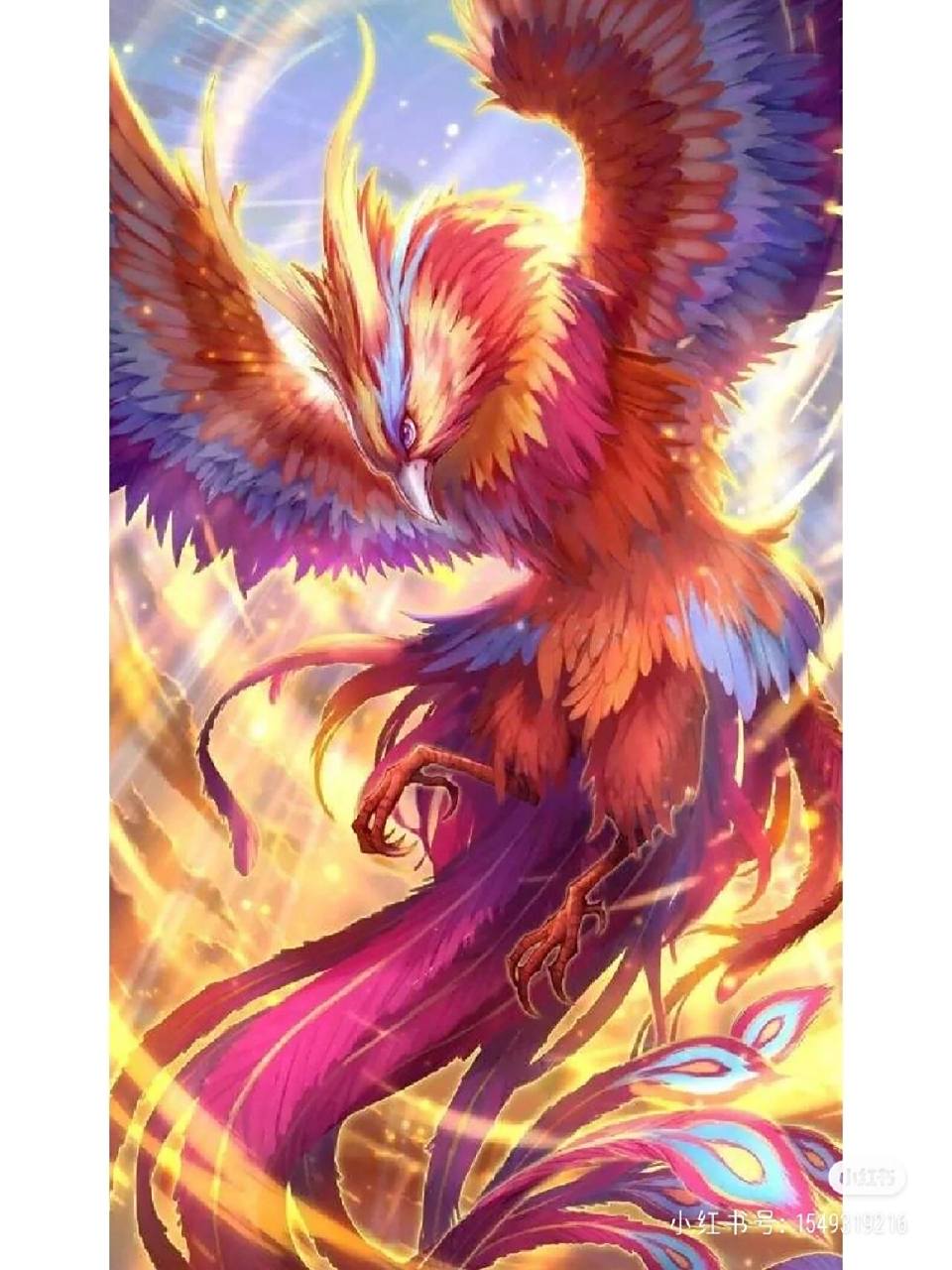 自创斗罗魂兽(2) 97魂兽名称:赤红朱雀97魂兽适合