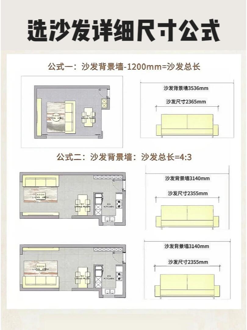选择沙发09尺寸, 堪称客厅装修的第一大难题?