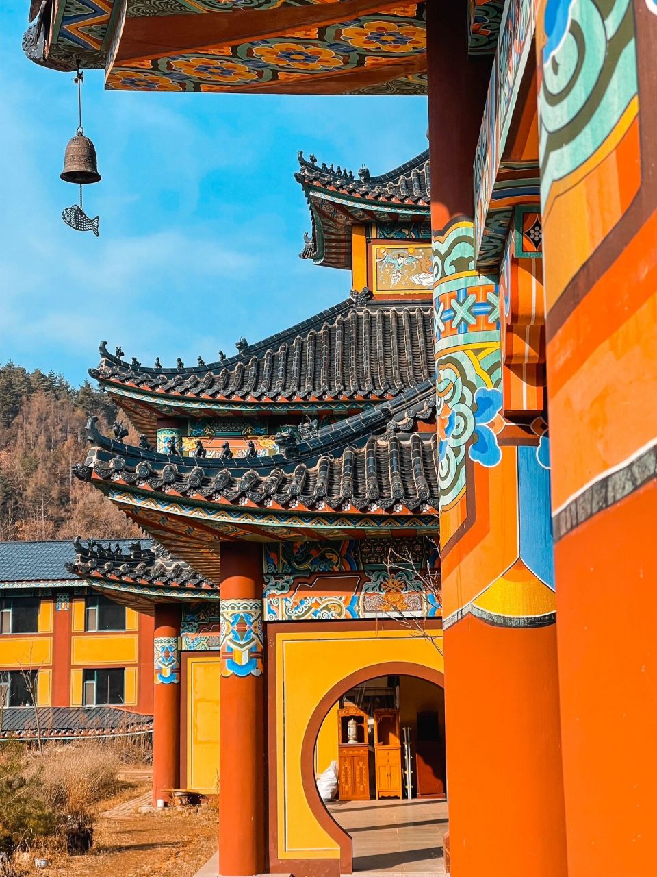 延吉|图们|中国唯一朝鲜族特色寺庙|华严寺 据说日光山华严寺是朝鲜族