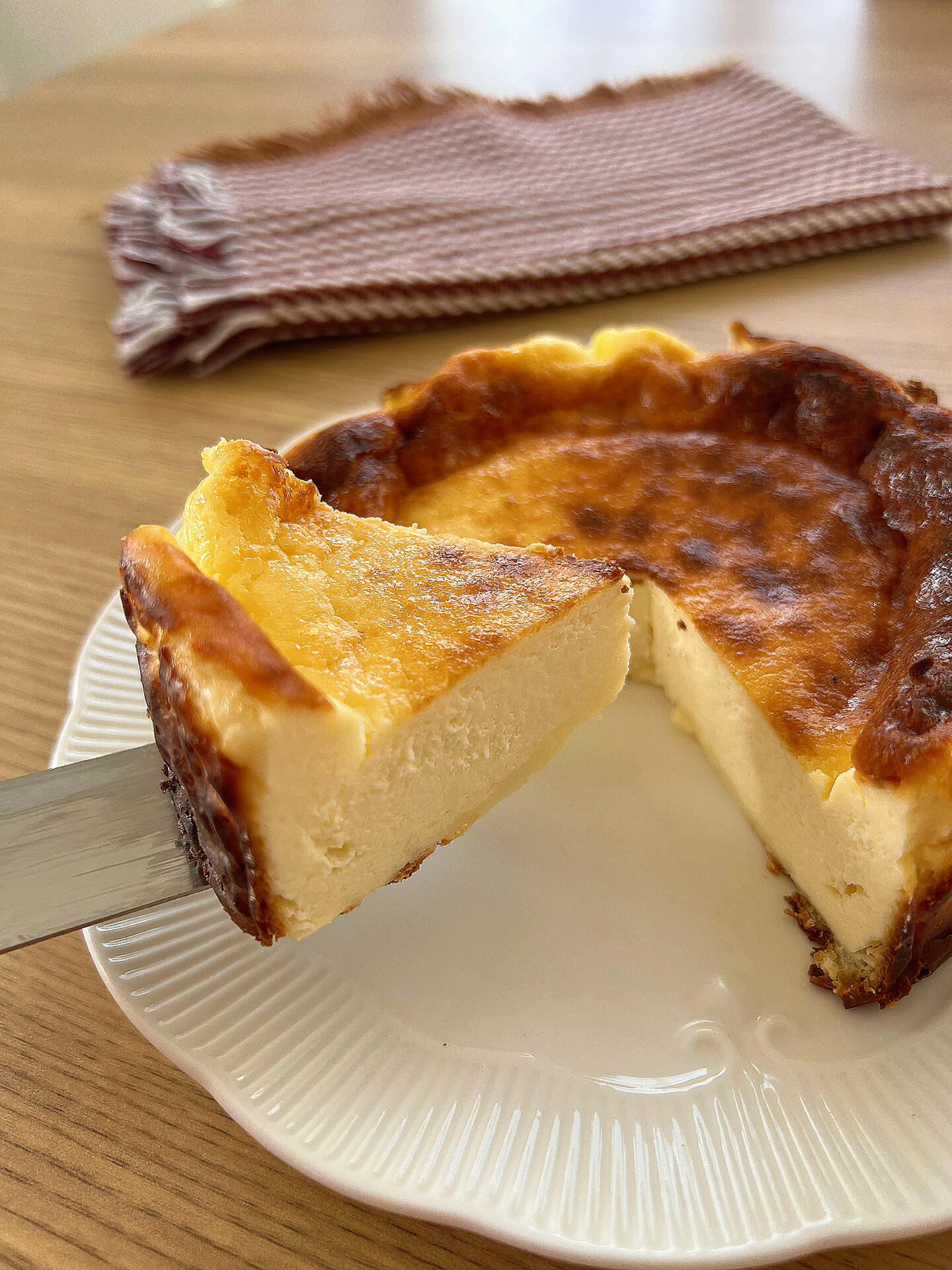 超浓郁60156寸巴斯克蛋糕0615绵密细腻一次成功