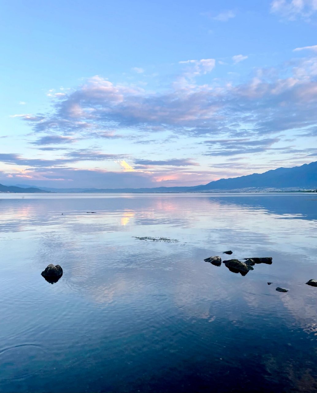 天啊, 原来洱海就是天空之镜!太绝了!