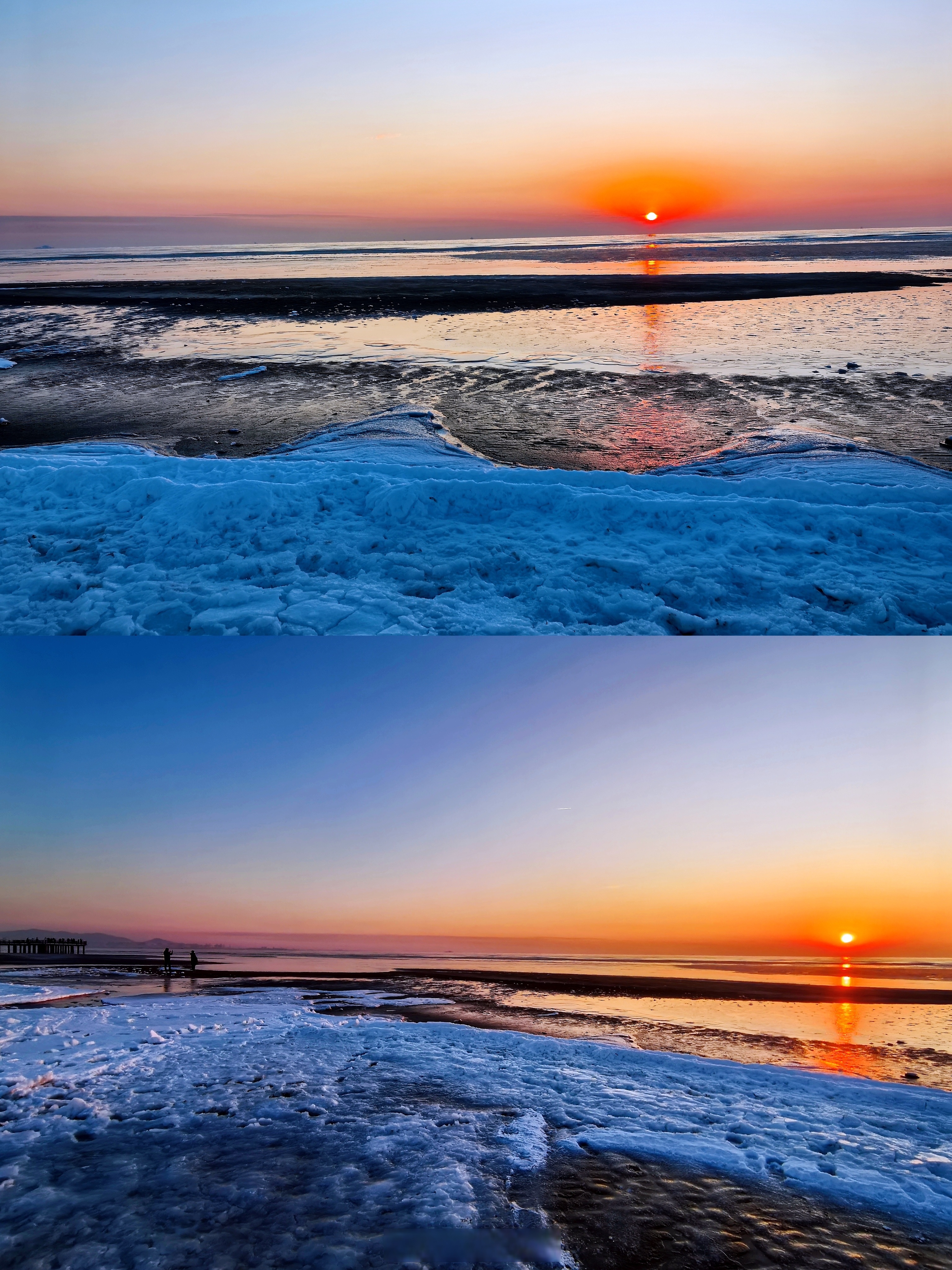 完成了鞍山的新年行程才有时间更新秦皇岛大年初一的清晨