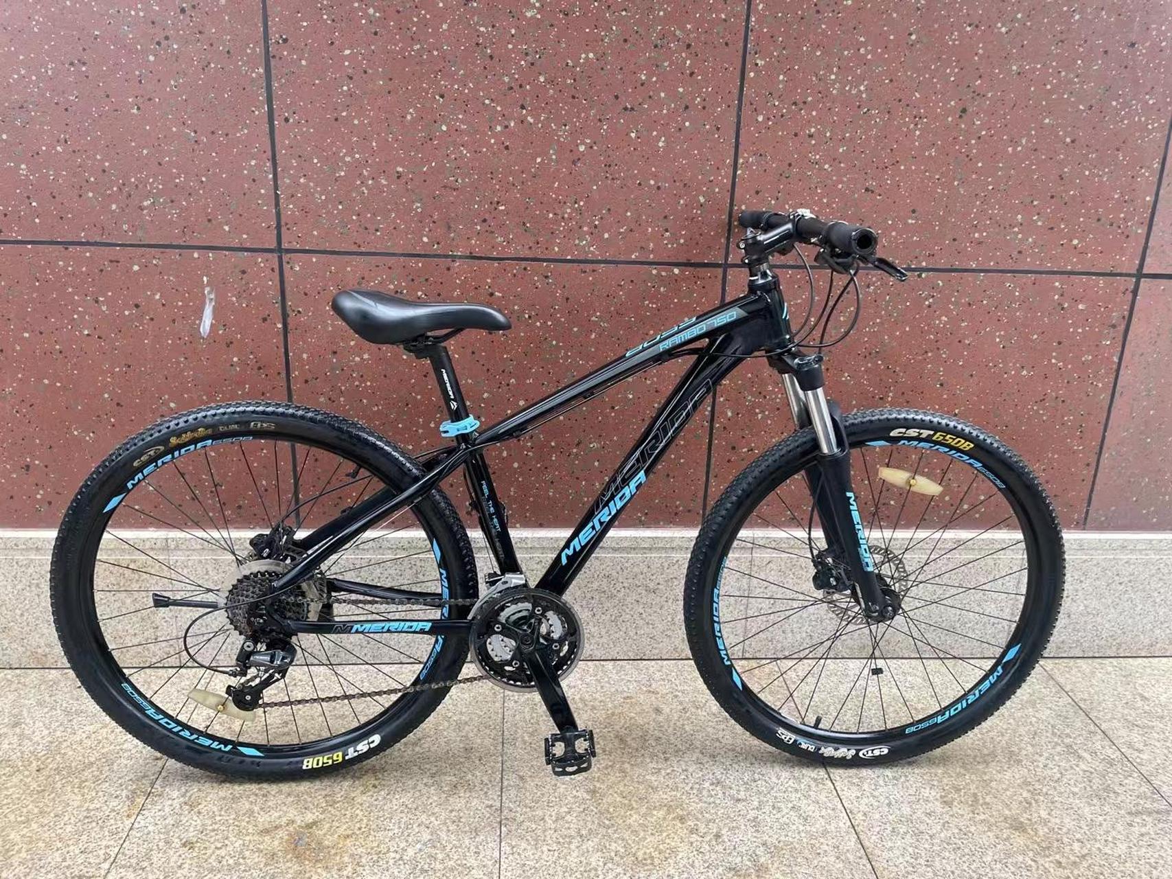 美利达兰博750,27速油刹,15车架,成色好