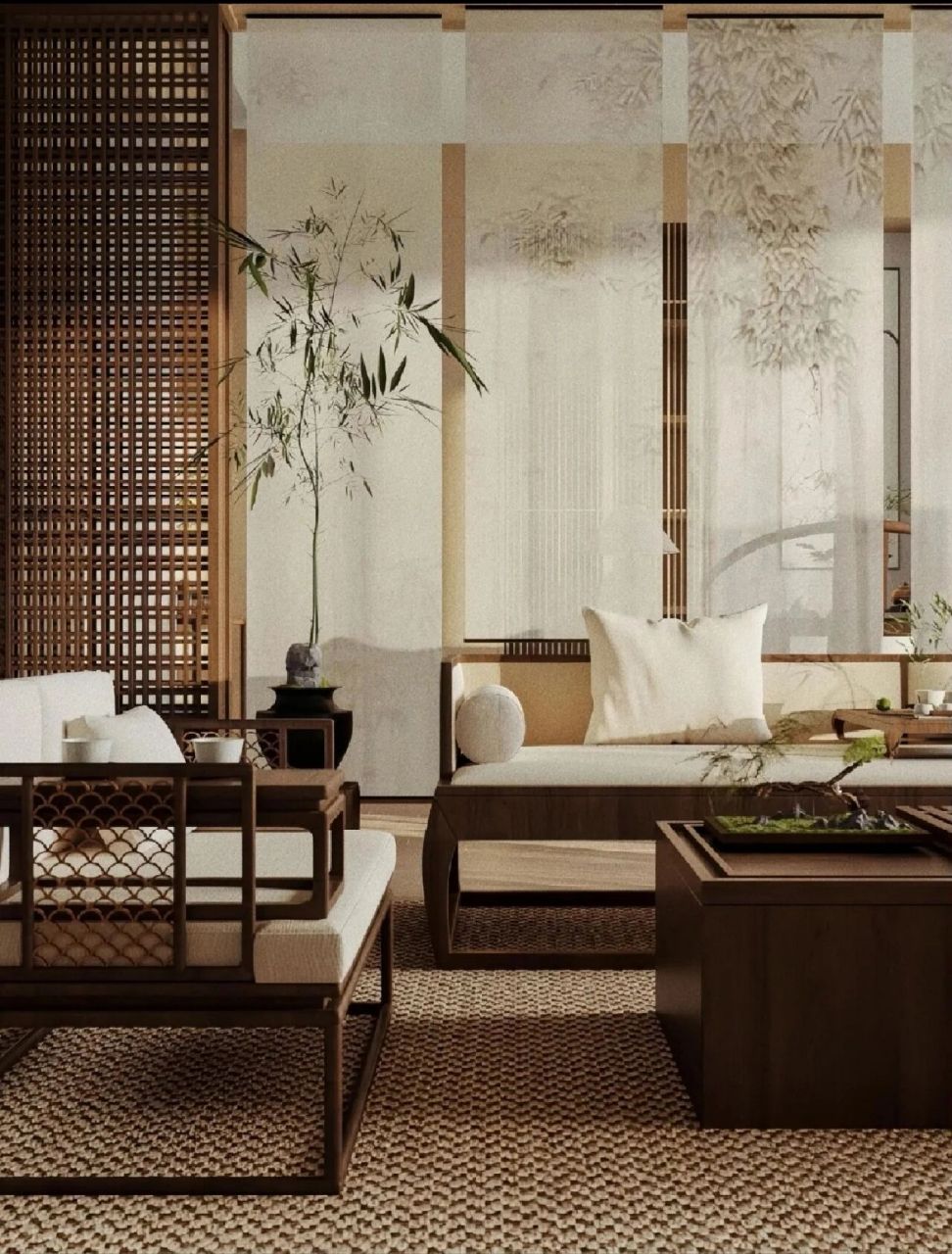 宋式美学,奢华过后的极简,低饱和色系凸显沉稳平和的气质 这里是合肥