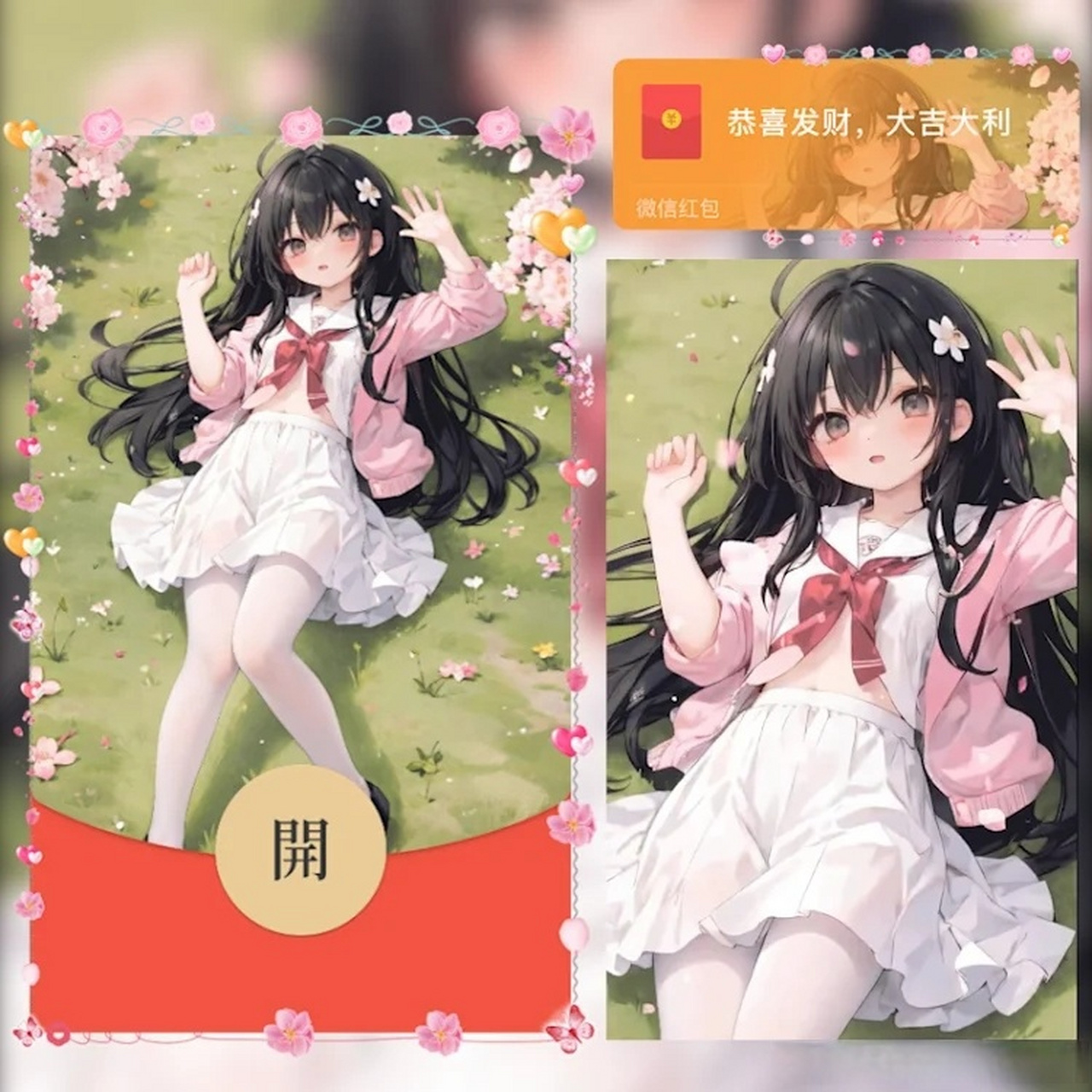 夏日清凉红包封面来啦,有喜欢的私我哈