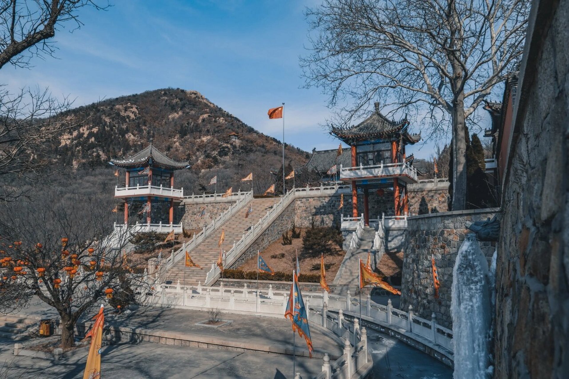 莱州大基山森林公园 -风光摄影- 大基山,是全球华人中过,戈,柯,任等