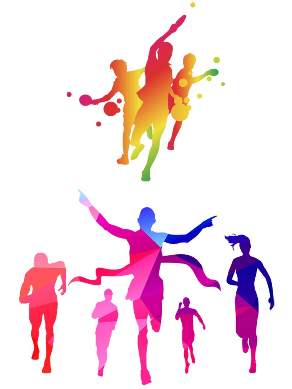 运动剪影人物|免扣素材分享 78hi,今天给大家分享一组活力十足的