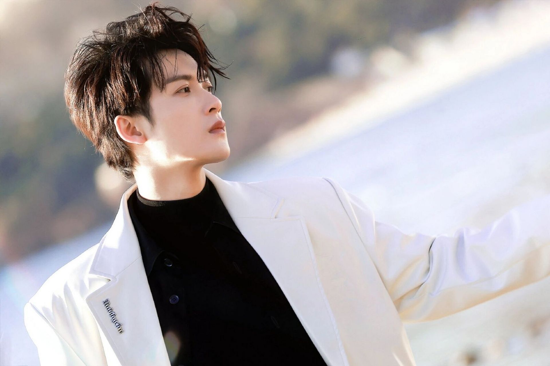 檀健次&白色海边 檀健次&白西装海边合集