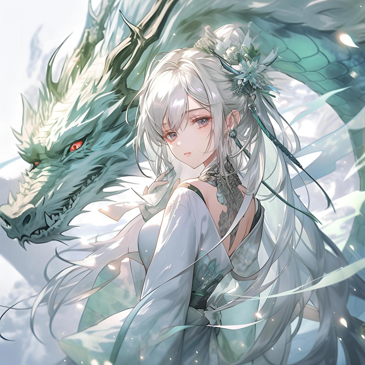 女生头像|古风龙年专属头像