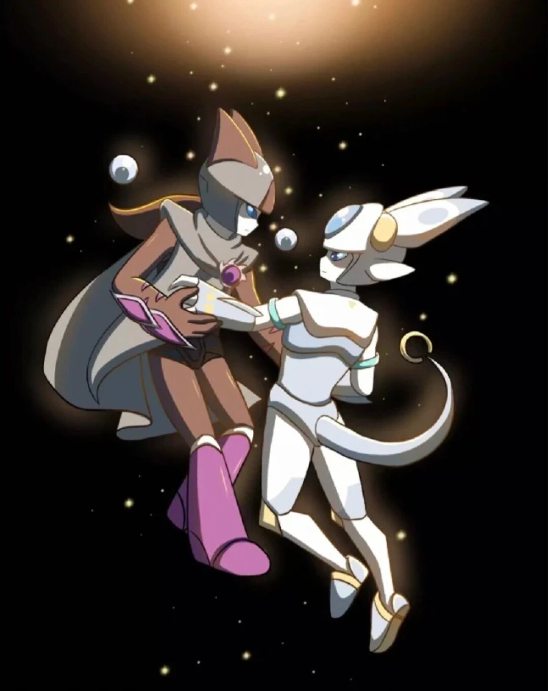 这是谁家的帅哥啊,后面是布莱克和卡修斯的