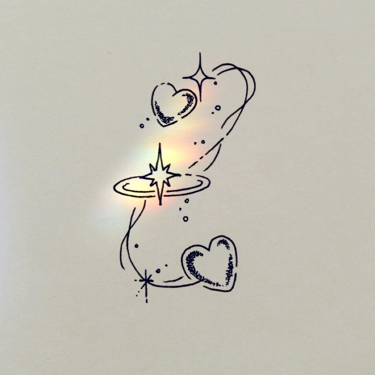 黑白简笔画63/100|星河流转 入门手绘附教程 jiangji