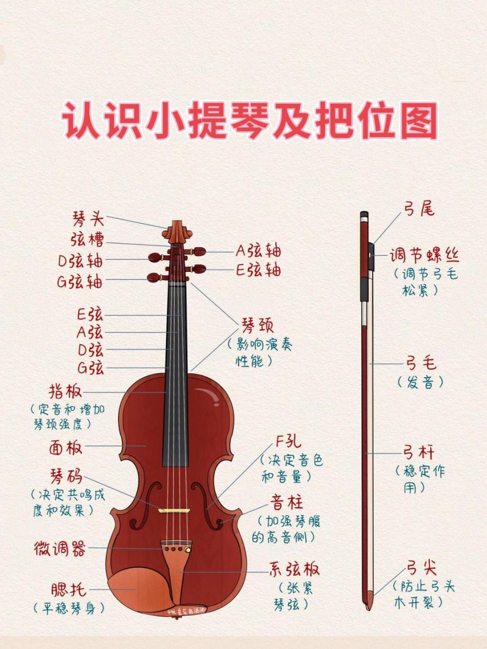 小提琴音域表图片