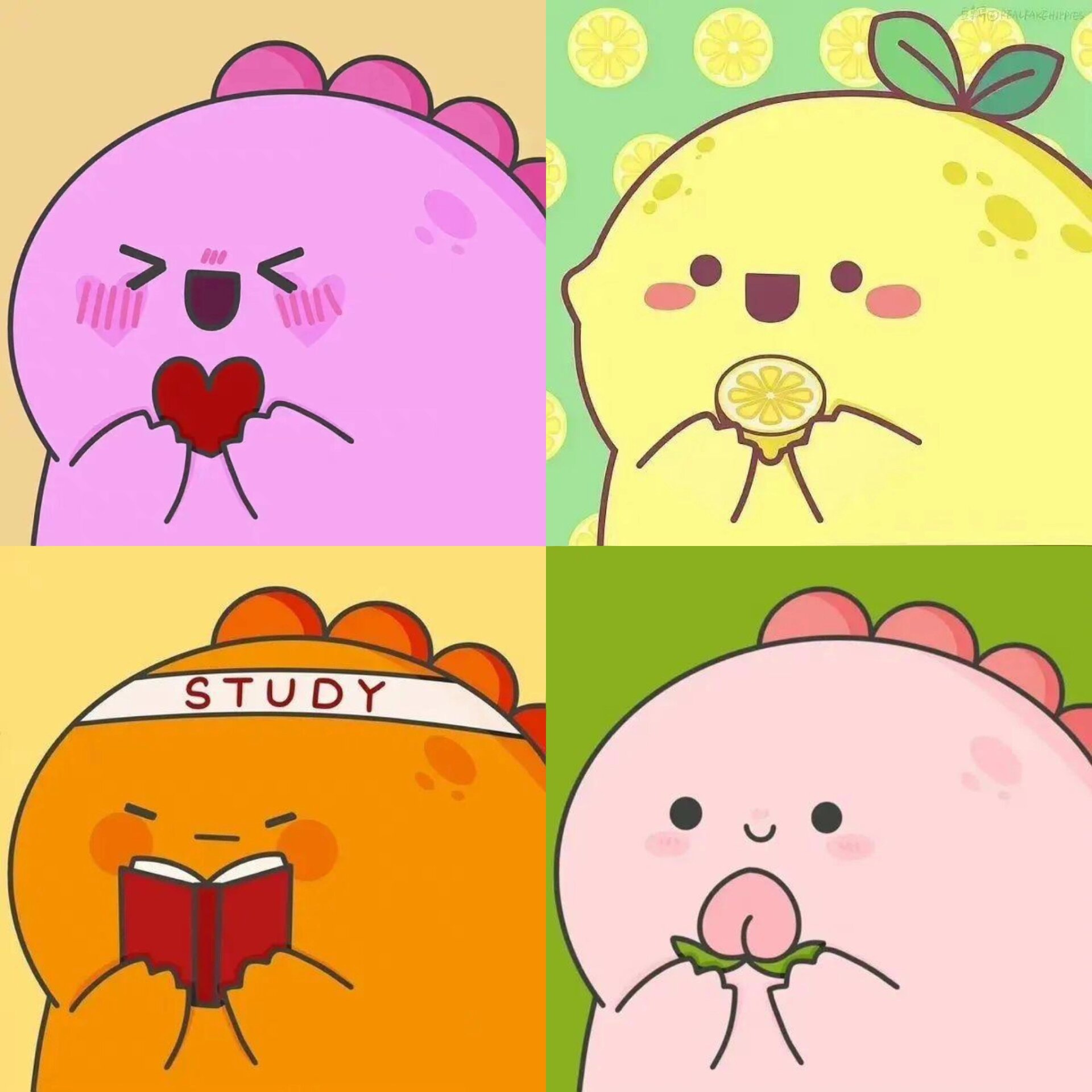 momo头像合集,吃瓜最好的保护色 momo大家族来喽!