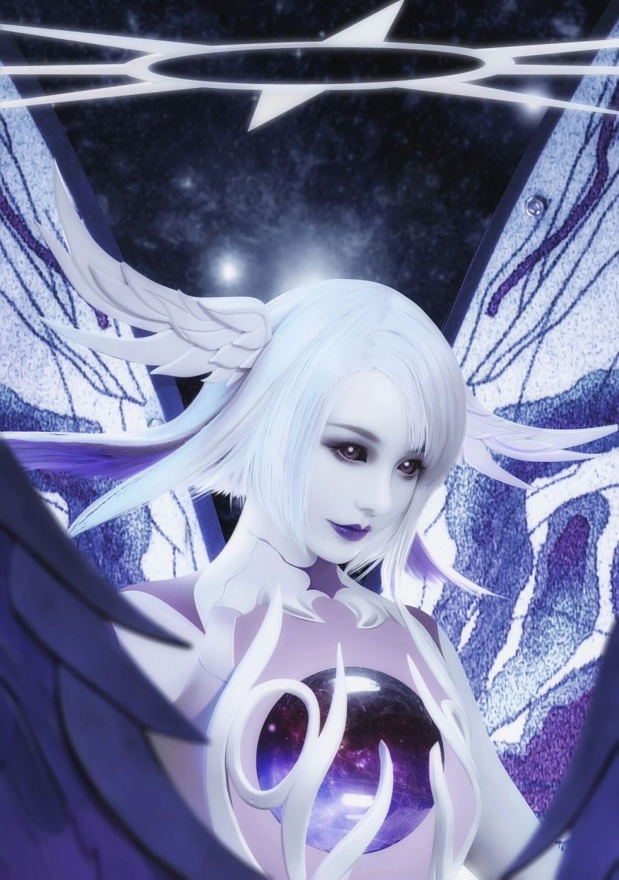 ff14 雅典娜 cos正片 服装道具妆造出镜摄影后期都是我~坏妈咪天下第