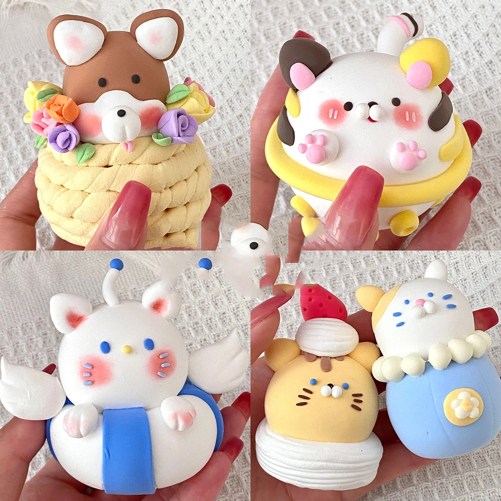 超轻粘土|可爱小猫咪合集来啦