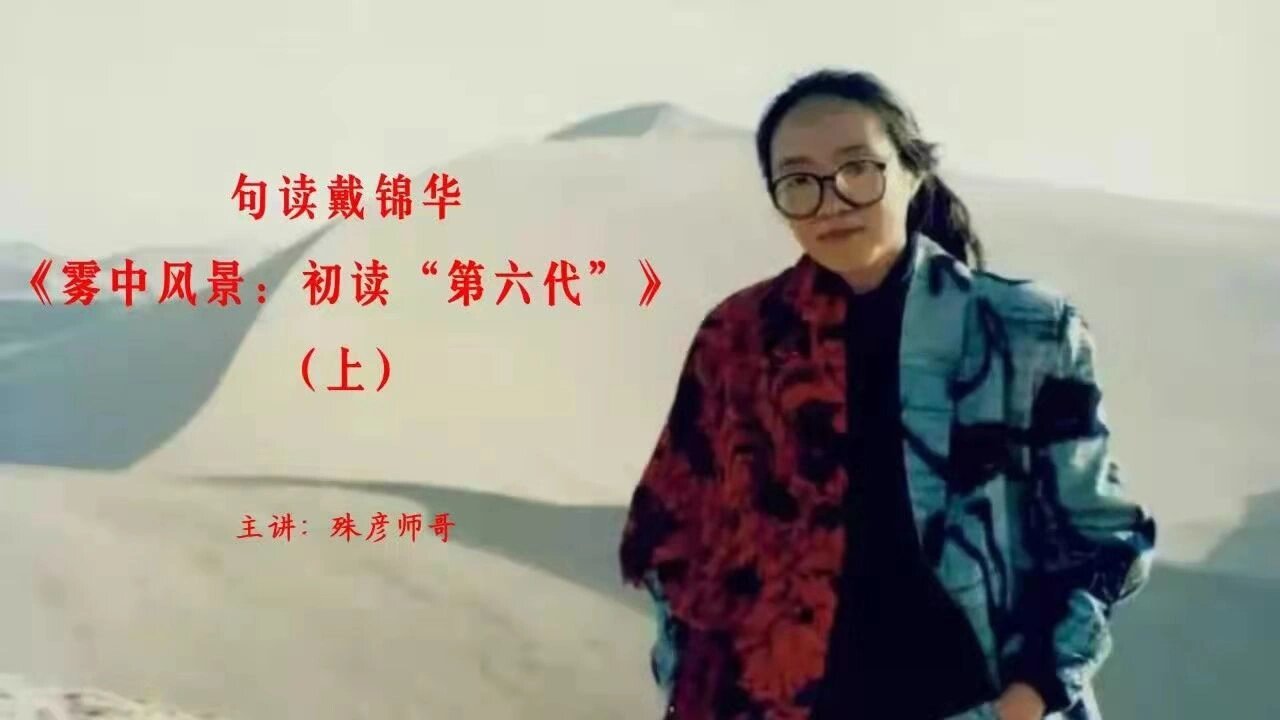 句读戴锦华《雾中风景:初读"第六代"》有感