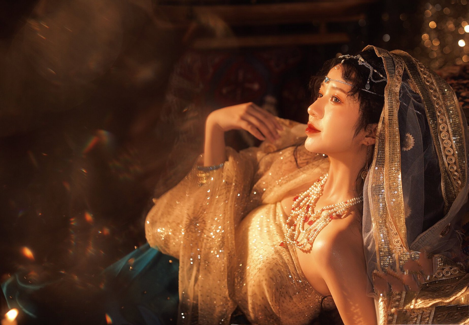 西域公主风·异域写真·少女写真 听说秦淮河畔来了一个美丽异常的的